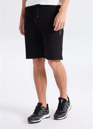 Discovery Expedition D6SM-SHT3751 Siyah Erkek Sweat Şort