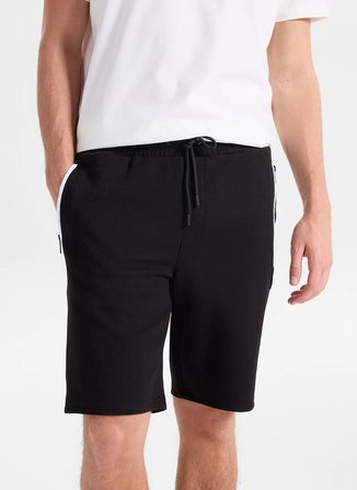 Discovery Expedition D6SM-SHT3751 Siyah Erkek Sweat Şort