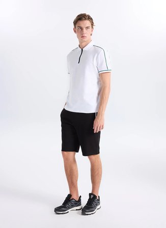 Discovery Expedition D6SM-TST3749 Beyaz Erkek Polo T-Shirt