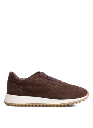 Penford Kahve Kadın Deri Sneaker D-TESSA-SOLENYA-SUET