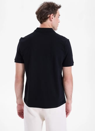 Limon Siyah Erkek Polo T-Shirt L6SM-TST9524