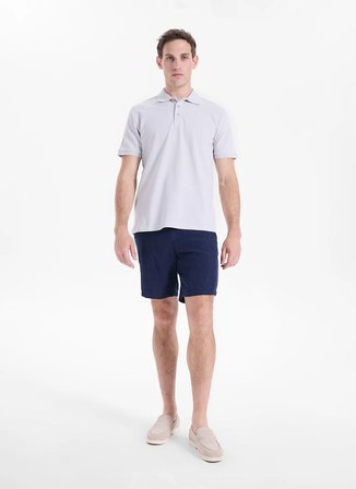Limon Gri Erkek Polo T-Shirt L6SM-TST9524