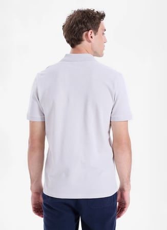 Limon Gri Erkek Polo T-Shirt L6SM-TST9524