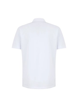 Limon Beyaz Erkek %100 Pamuk Polo T-Shirt L6SM-TST9524
