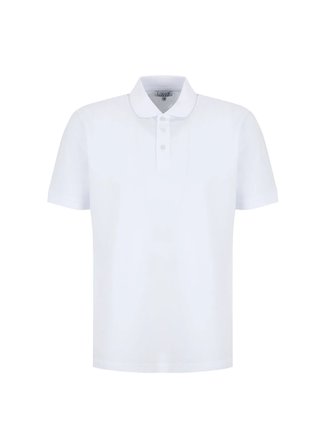 Limon Beyaz Erkek %100 Pamuk Polo T-Shirt L6SM-TST9524