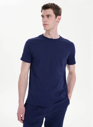 Limon Lacivert Erkek T-Shirt L6SM-TST9522