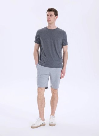 Limon Antrasit Erkek T-Shirt L6SM-TST9522