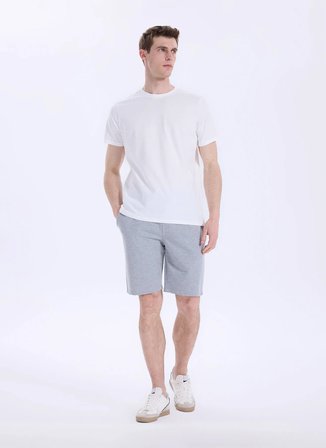 Limon Beyaz Erkek T-Shirt L6SM-TST9522