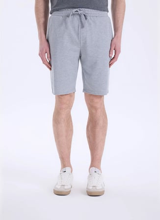 Limon Gri Erkek Sweat Şort L6SM-SRT9523