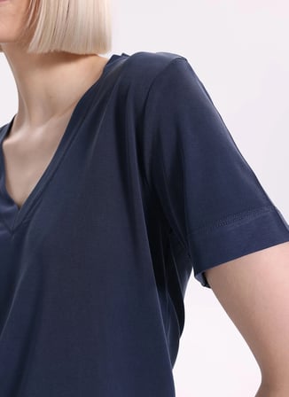 Fabrika Lacivert Kadın T-Shirt F6SL-TST0175