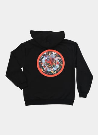 Mehmet Sinan Kuran Unisex Ada Cırcle Gri Melange Sweatshirt L-Xl