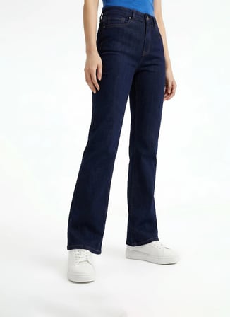 Limon Lacivert Kadın Denim Pantolon L6SL-PNT9057