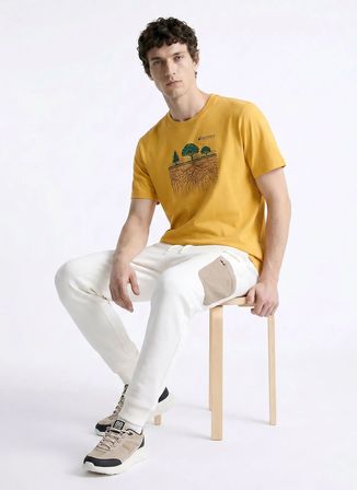 Discovery Expedition Hardal Erkek T-Shirt D6SU-TST3102