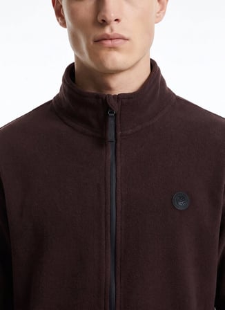 Discovery Expedition D5WM-SWT3301 Kahverengi Erkek Polar Sweatshırt