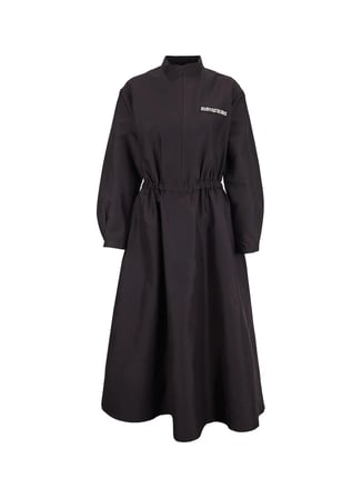 Fabrika Kahverengi Kadın Loose Fit Elbise F6WL-ELB0063