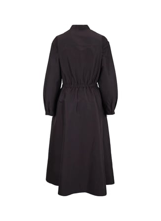 Fabrika Kahverengi Kadın Loose Fit Elbise F6WL-ELB0063