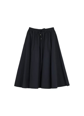 Fabrika Siyah Kadın Loose Fit Etek F6WL-ETK0064