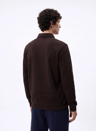 Jeep Sweatshirt, S, Kahve