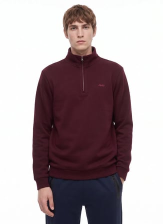 Jeep Sweatshirt, S, Bordo