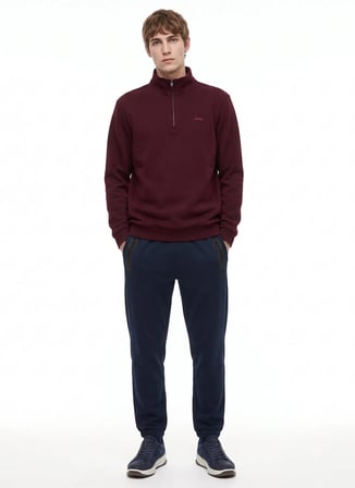 Jeep Sweatshirt, S, Bordo