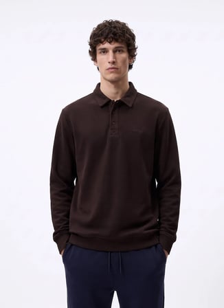 Jeep Sweatshirt, S, Kahve