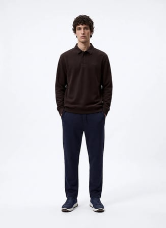 Jeep Sweatshirt, S, Kahve