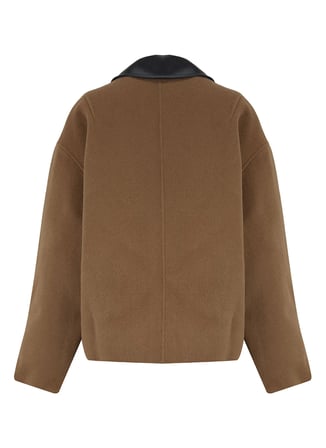 Fabrika Açık Kahve Kadın Mont F6WL-MNT0120