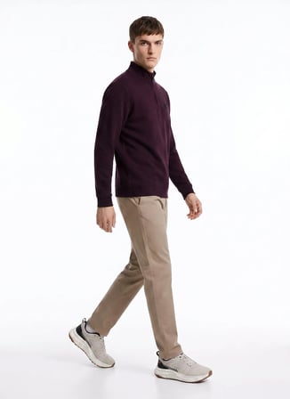 Discovery Expedition D5WM-SWT3941 Bordo Erkek Sweatshirt
