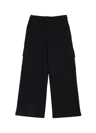 Jeep Siyah Kız Çocuk Relaxed Sweatpant J6WG-EA7588