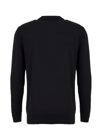 Fabrika Siyah Erkek Slim Fit Hırka F6WM-HRK 2255
