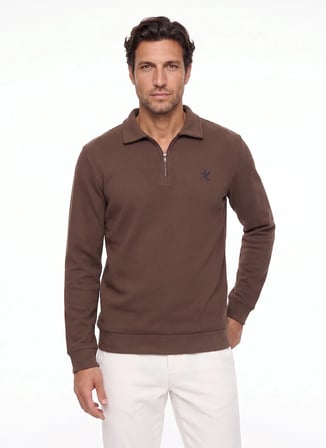 Fabrika Lacivert Erkek Sweatshirt F6WM-SWT 2253