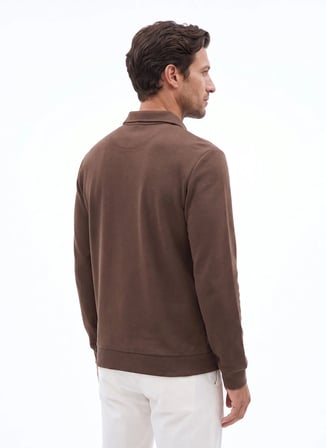 Fabrika Lacivert Erkek Sweatshirt F6WM-SWT 2253