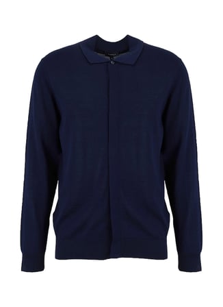 Fabrika Lacivert Erkek Slim Fit Hırka F6WM-HRK 2255