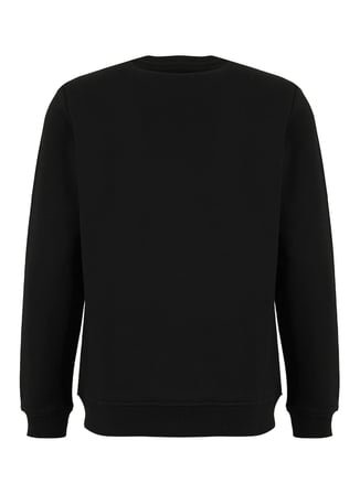 Fabrika Siyah Erkek Slim Fit Sweatshirt JOSEYY N