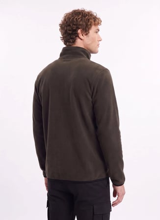 Jeep Kahverengi Erkek Polar Sweatshırt J4WM-SWT4444