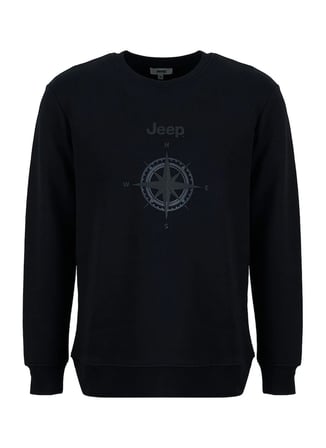 Jeep Sweatshirt, S, Siyah