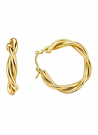 Treasure&Co. Altın Kadın Küpe TCAY-078