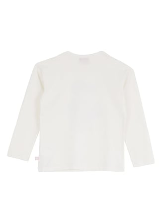 Barbie Ekru Kız Çocuk Baskılı Uzun Kollu T-Shirt BRB6WG-TST6699