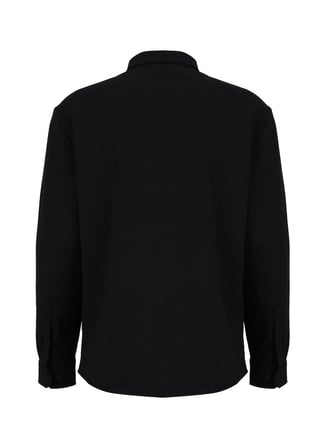 Fabrika Siyah Erkek Slim Fit Gömlek F6WM-GML 2124