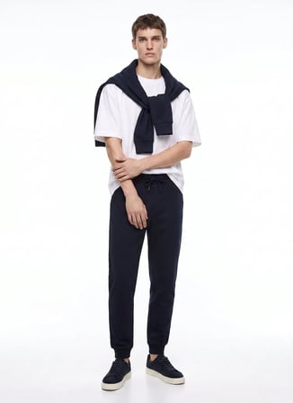 Mustang Lacivert Erkek Sweatpant M5WM-EA1561