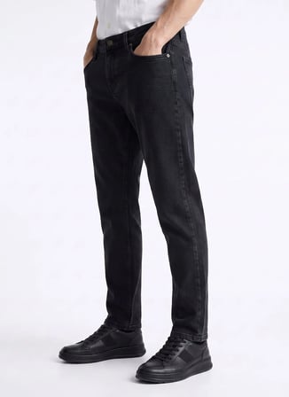 Jeep Antrasit Erkek Slim Fit Denim Pantolon J6WM-PNT7387