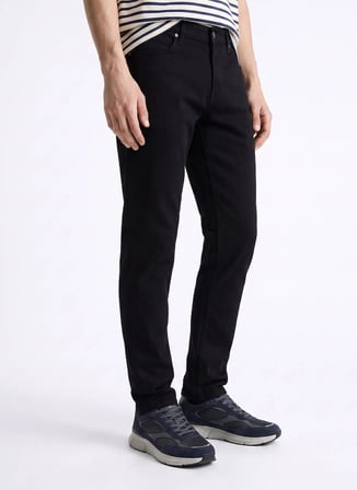 Jeep Siyah Erkek Slim Fit Denim Pantolon J6WM-PNT7388