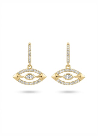 Treasure&Co. Altın Kadın Küpe