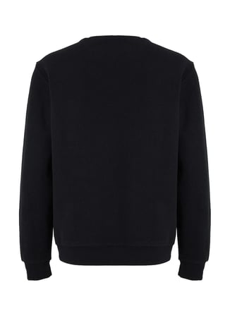 Mustang Siyah Erkek Basic Nakışlı Sweatshirt M6WM-SWT1590