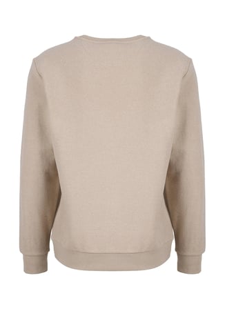 Mustang Bej Erkek Basic Nakışlı Sweatshirt M6WM-SWT1590