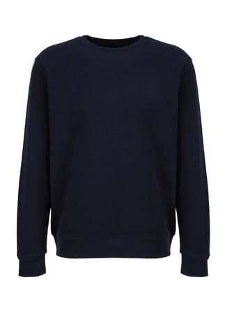 Mustang Lacivert Erkek Basic Nakışlı Sweatshirt M6WM-SWT1590