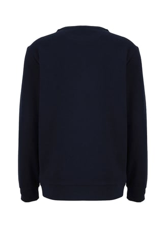 Mustang Lacivert Erkek Basic Nakışlı Sweatshirt M6WM-SWT1590