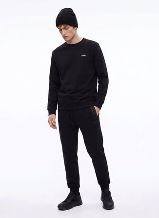 National Geographic N6WM-EA4327 Siyah Erkek Sweatpant