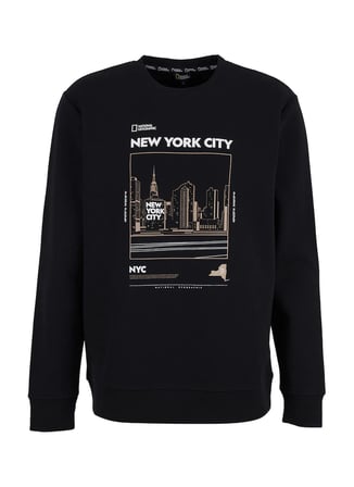 National Geographic Siyah Erkek Sweatshirt N6WM-SWT4076
