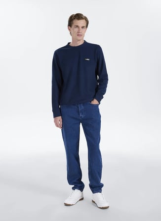 National Geographic Lacivert Erkek Sweatshirt N6WM-SWT4103
